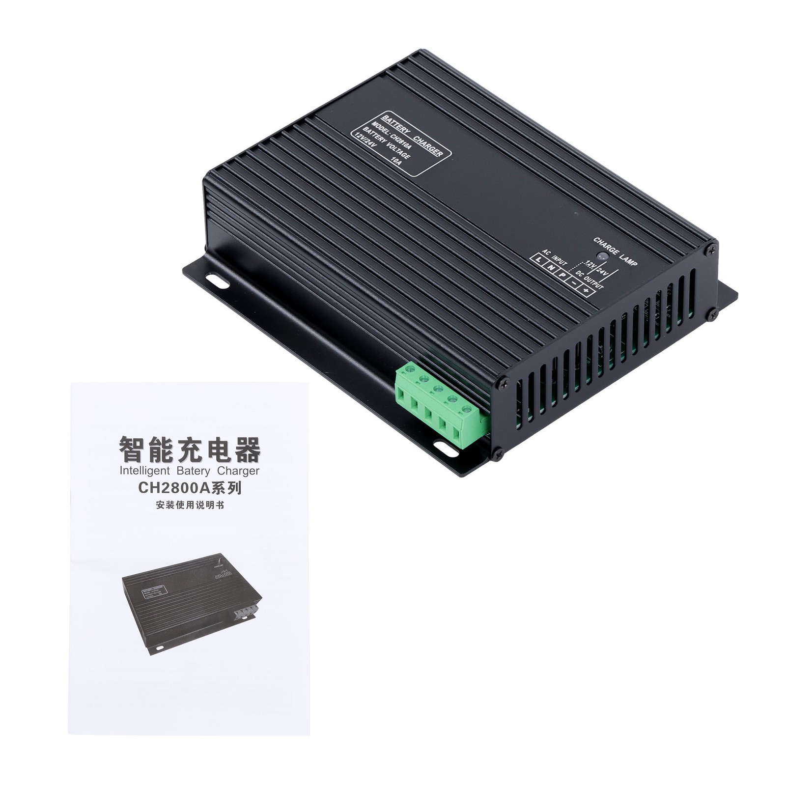 CH2810 12V/24VDC 10A Generator Diesel Automatic Battery Charger Voltage New