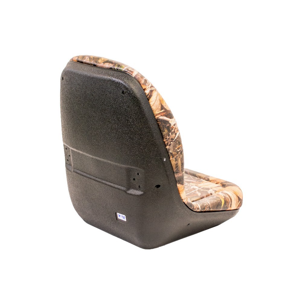 Uni Pro Bucket Seat – Vinyl Camo – Replaces Gravely 00367800, 01598400, 01599200