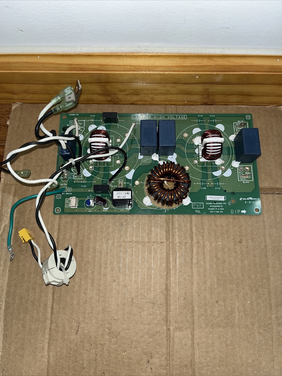 FUJITSU K04BA-0400HUE-PO 9705659018 PCB DUCTLESS HVAC CONTROL BOARD