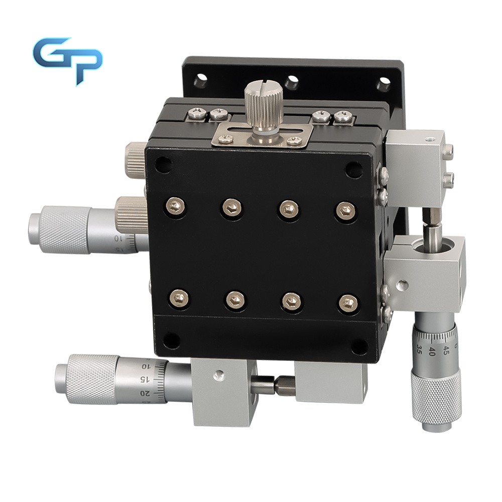XYZ 3 Axis Linear Stage Trimming Platform Bearing Tuning Sliding Table
