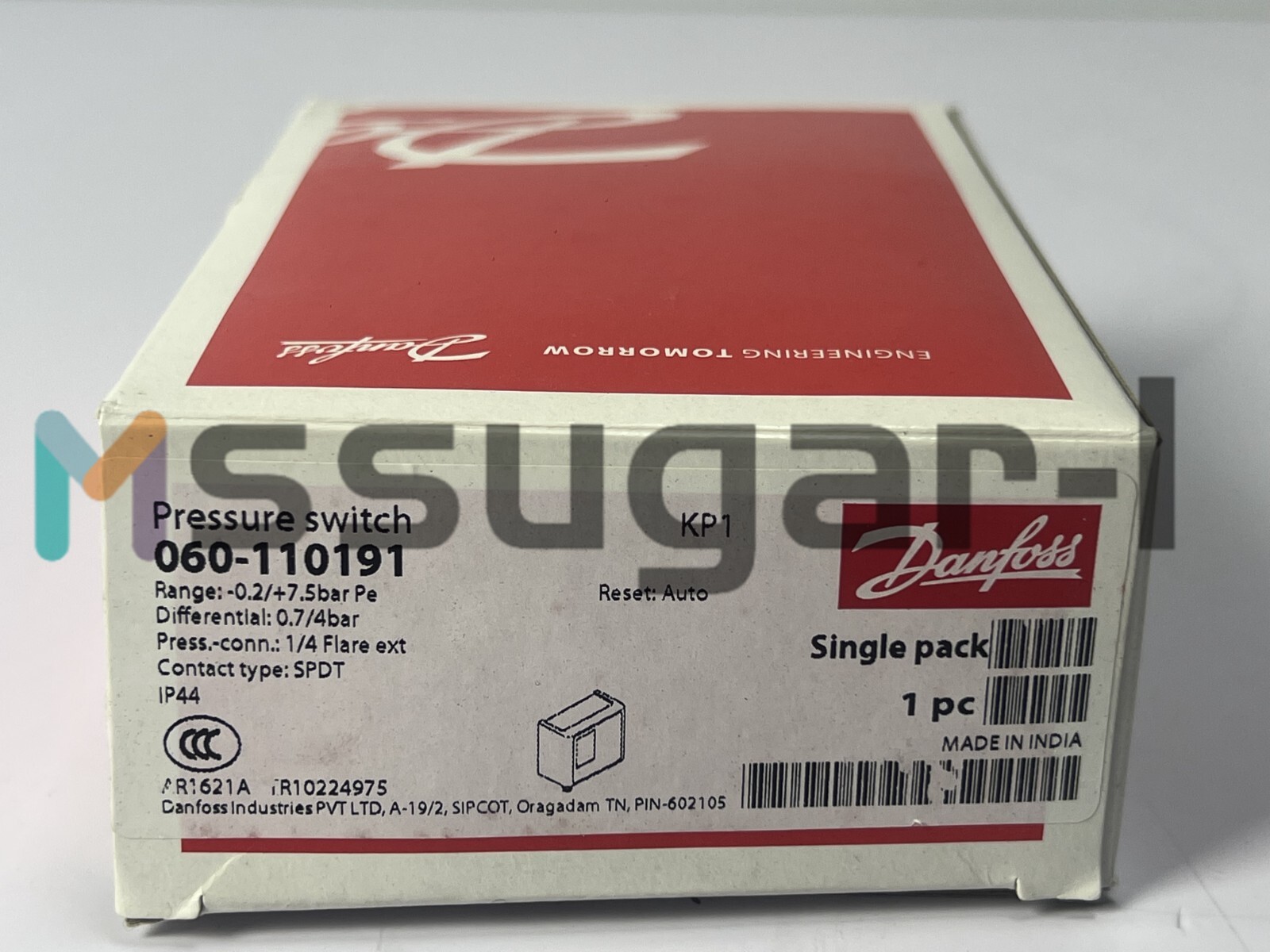 1pcs Danfoss 060-110191 060-1101 Pressure Switch KP1 New In Box