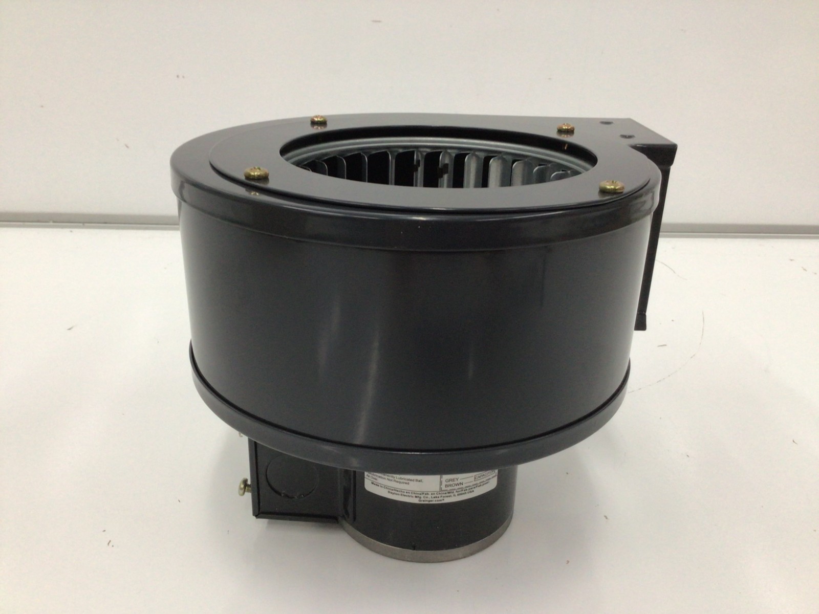 DAYTON 1TDR1 Blower with Motor 230V, 5-1/8″ Wheel, 1650 RPM, 168 CFM