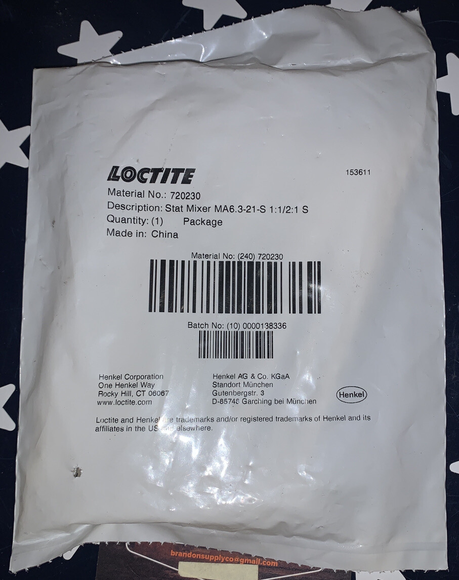 10 Pcs Loctite 720230 Stepped End Mix Nozzle Epoxy Applicator (1 Pack Of 10pcs)