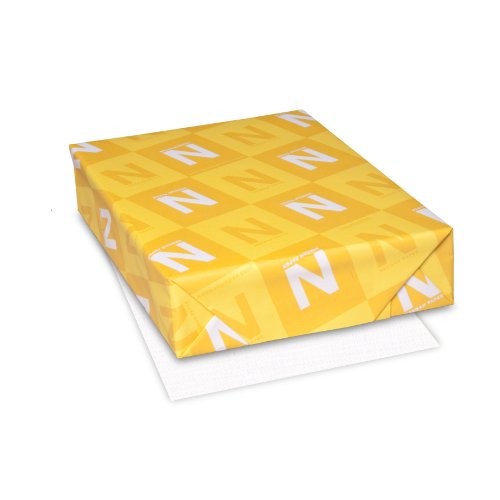 Classic Linen Premium Paper, 8.5″ x 11″, 24 lb/89 GSM, Solar White, 500 Sheet…