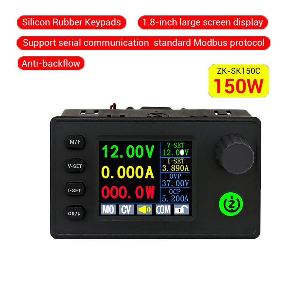 SK150C CNC Buck-Boost DC Adjustable Voltage Regulator Power Supply Module 1.8-in