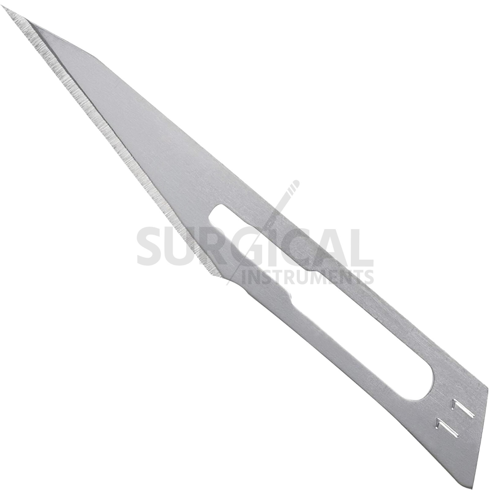 100 Pc Scalpel Blades #11 Surgical Dental ENT Instruments with Free #3 BP Handle