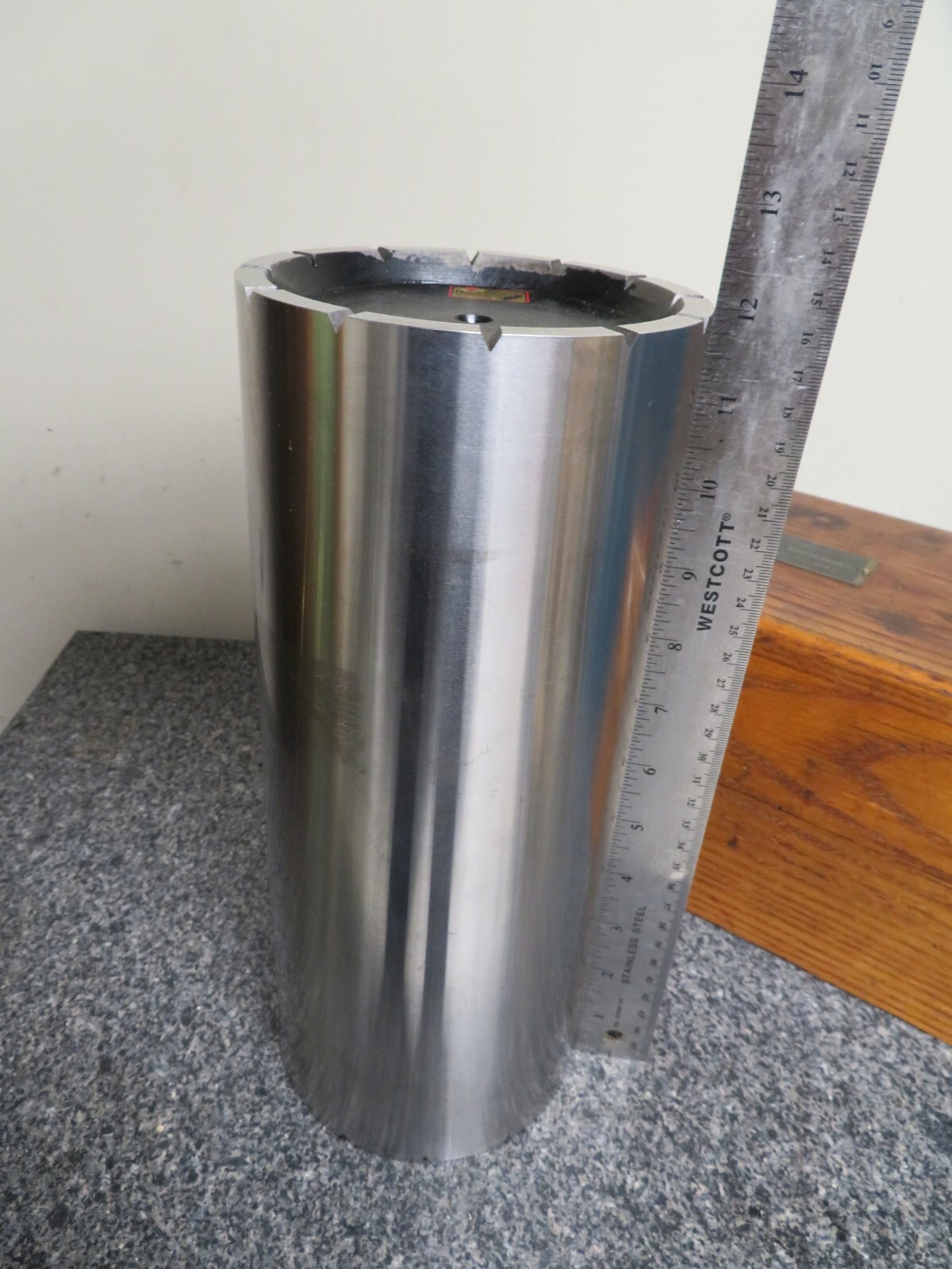 Taft-Peirce Metrology 9143-12 5 x 12″ .0001″ Cylindrical Square in case – PV34