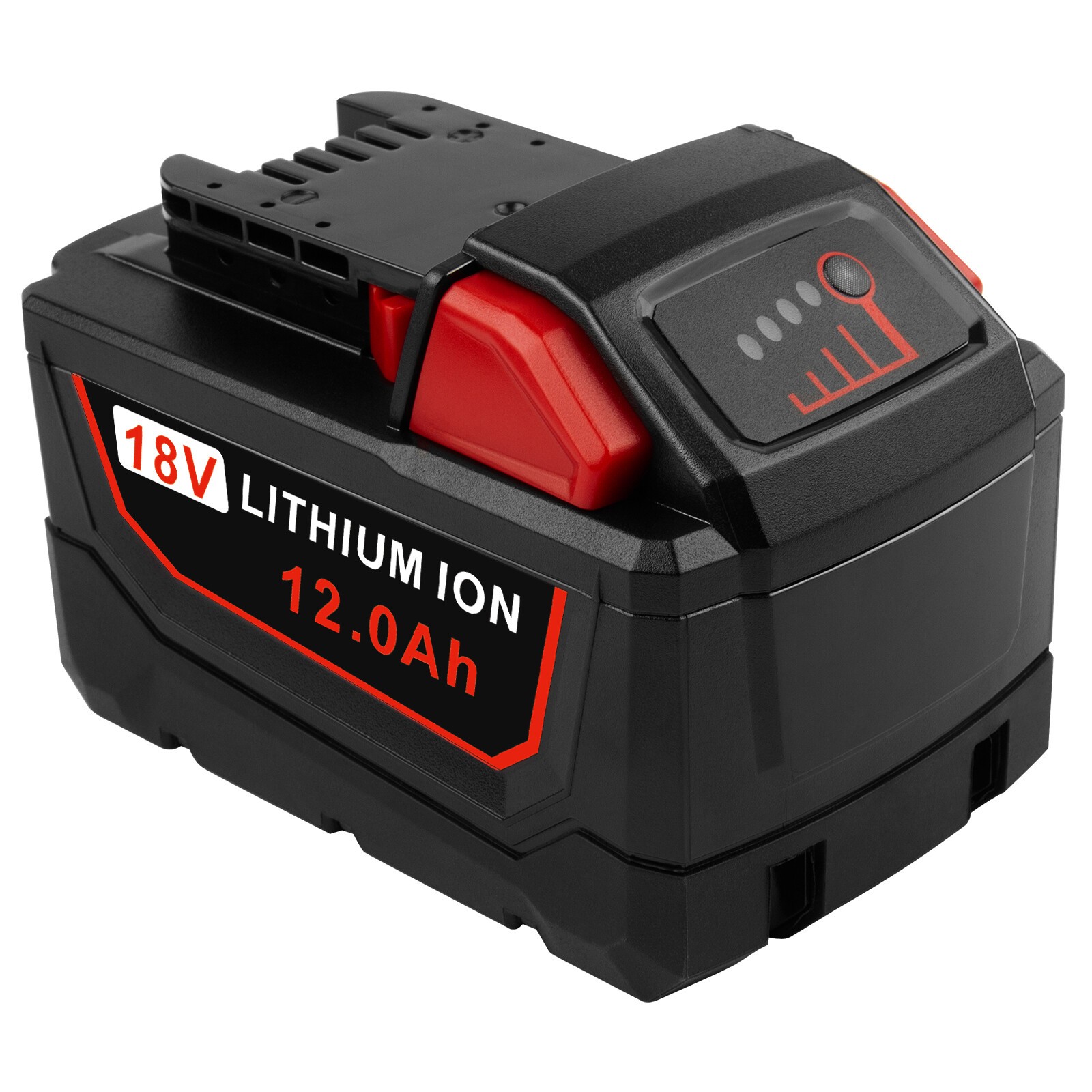 SALE 4 PACK for MILWAUKEE M18 18V RED LITHIUM XC 12.0Ah BATTERY (48-11-1880)