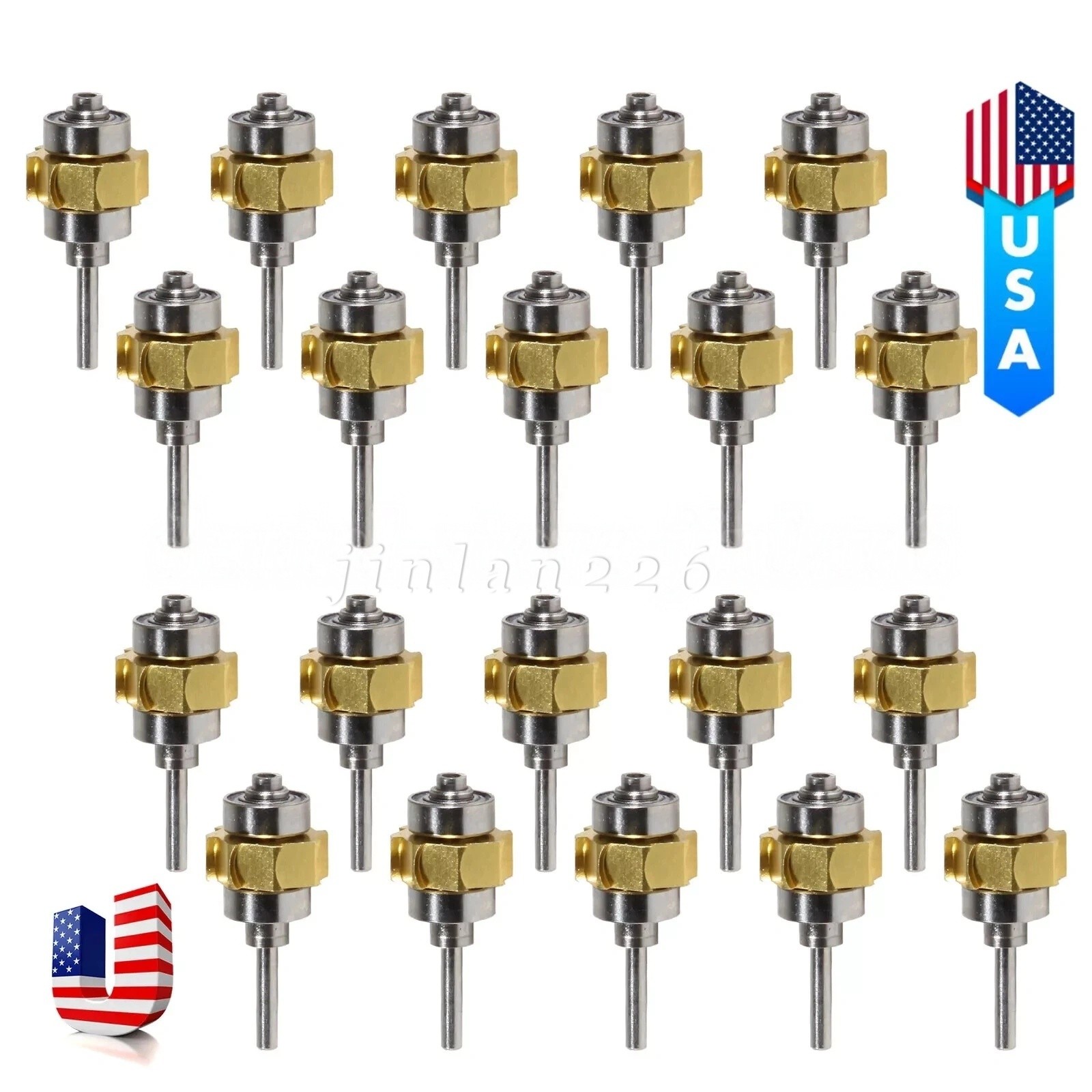 YB6T Dental Turbine Rotor for Fiber Optic LED High Speed Standard Handpiece YB6