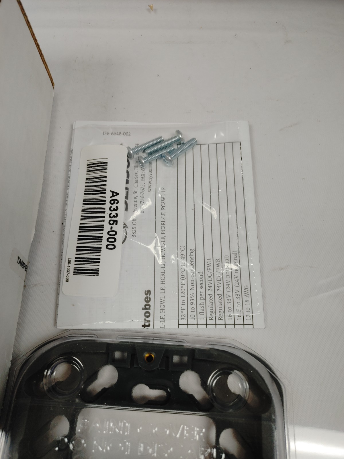 System Sensor HWL-LF