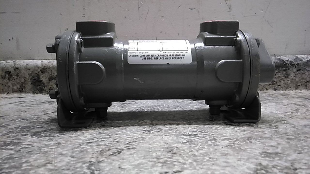 Standard Xchange SN516003008006 1 In NPT Shell 3/4 In NPT Tube Heat Exchanger