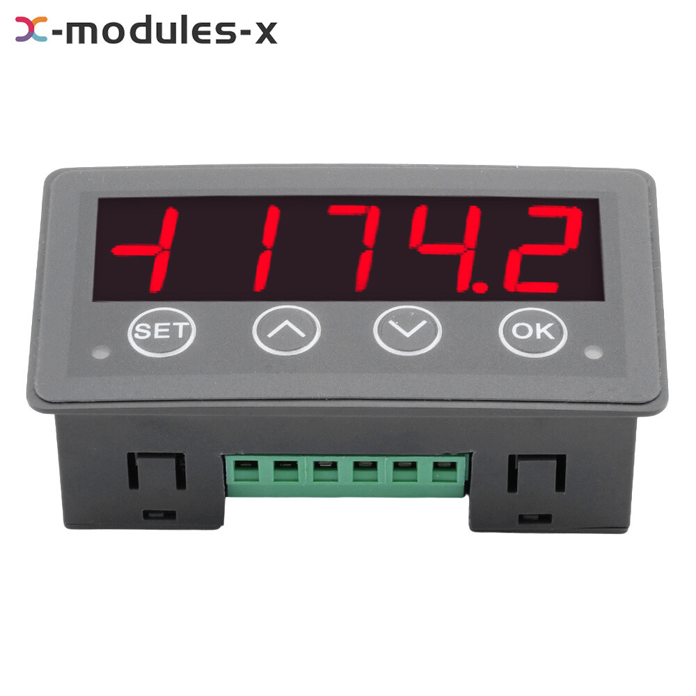 MODBUS-RTU Communication Display Meter RS485 Master-Slave-Monitored DC 8-25V