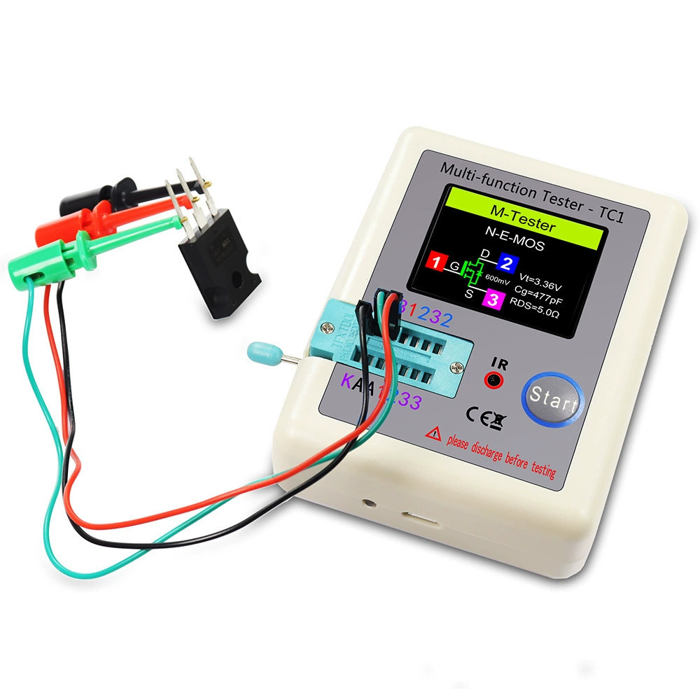 Multi-Function Tester LCR-TC1 1.8 inch for Diode Triode Capacitor Resistor ESR