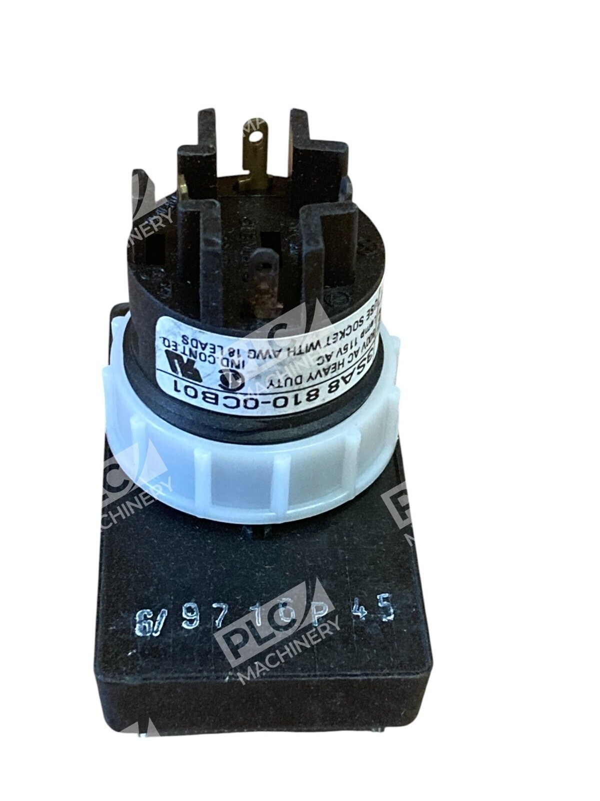 Siemens 6A 380V 115V 600V AC Heavy Duty Lamp On/Off Button 3SA8810-0CB01