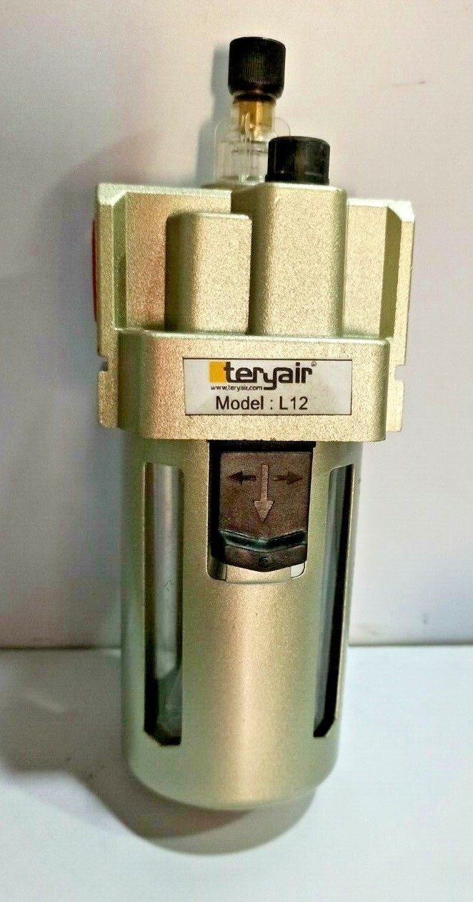 Teryair Model L12 – 1/2″ Lubricator – Max.press 1MPa 150PSI – Max Temp. 60C-140F