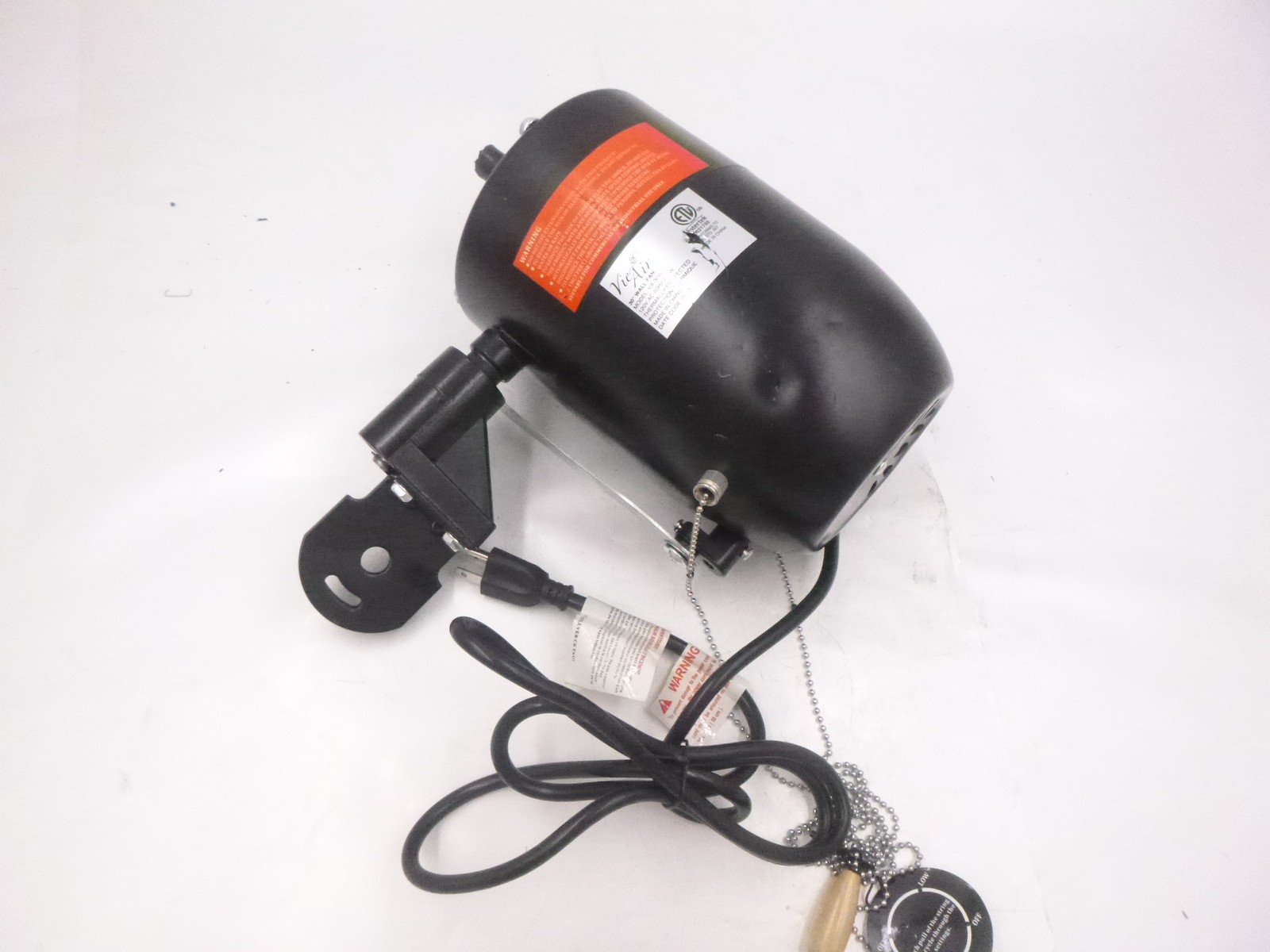 Vie Air VA-30W 30″ Oscillating Fan Motor For Commercial Tilting Wall Fan SEE DES
