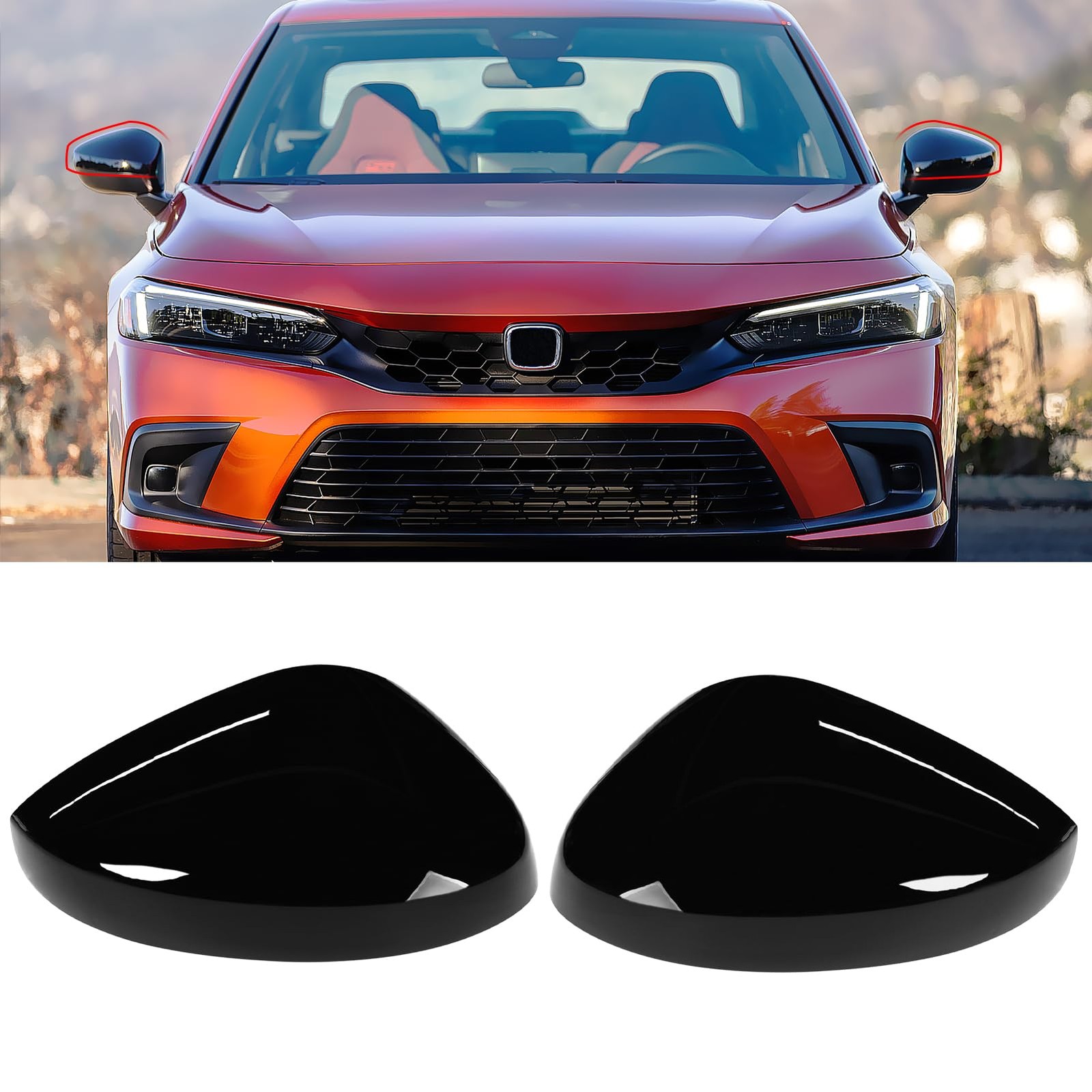 Moonlinks Compatible Honda Civic 11Th Gen 2022-2025 Lx Ex Ex-L Si Sedan Sport