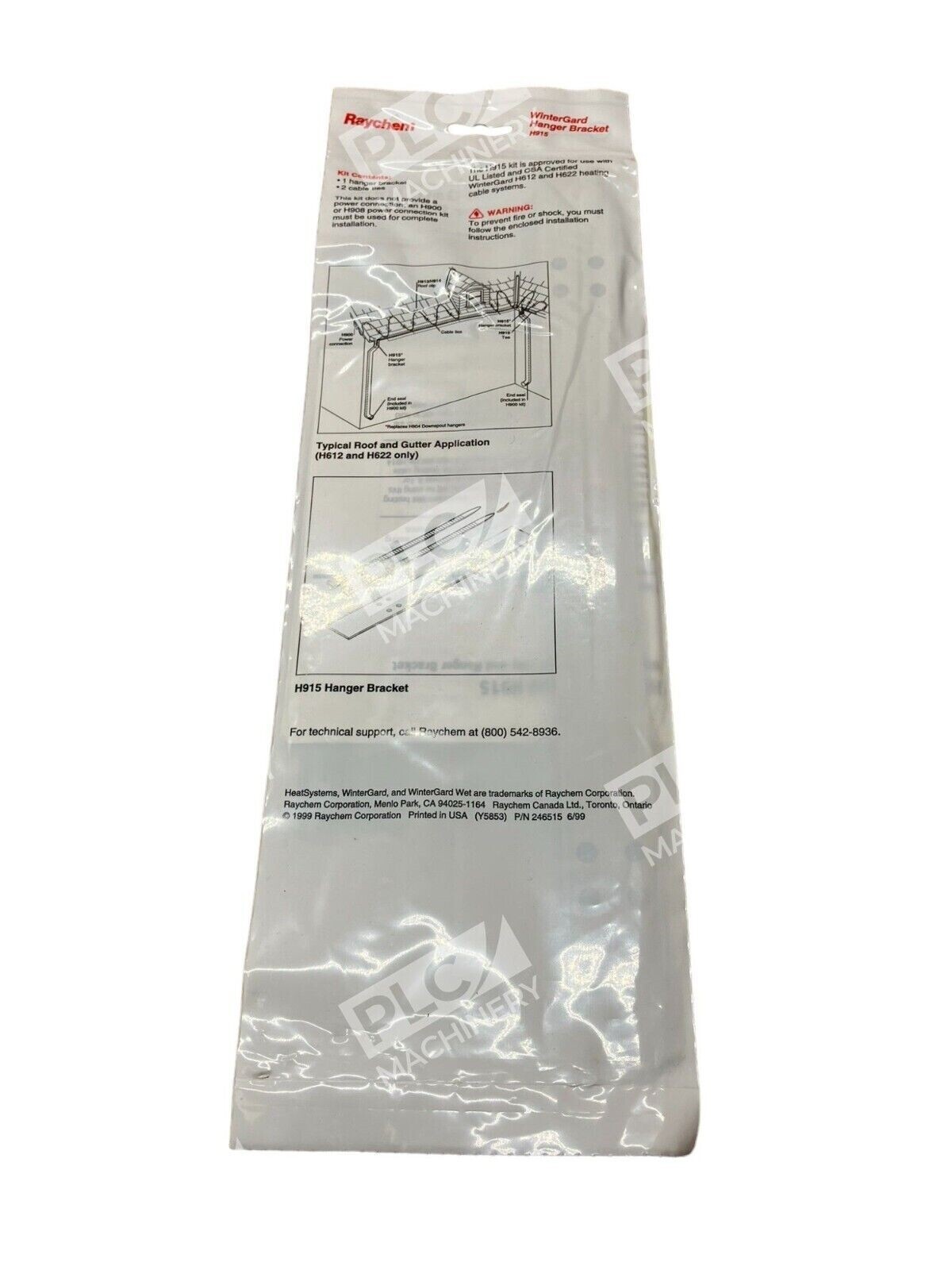 Raychem HeatSystem WinterGard H915 Hanger Bracket (lot of 2)