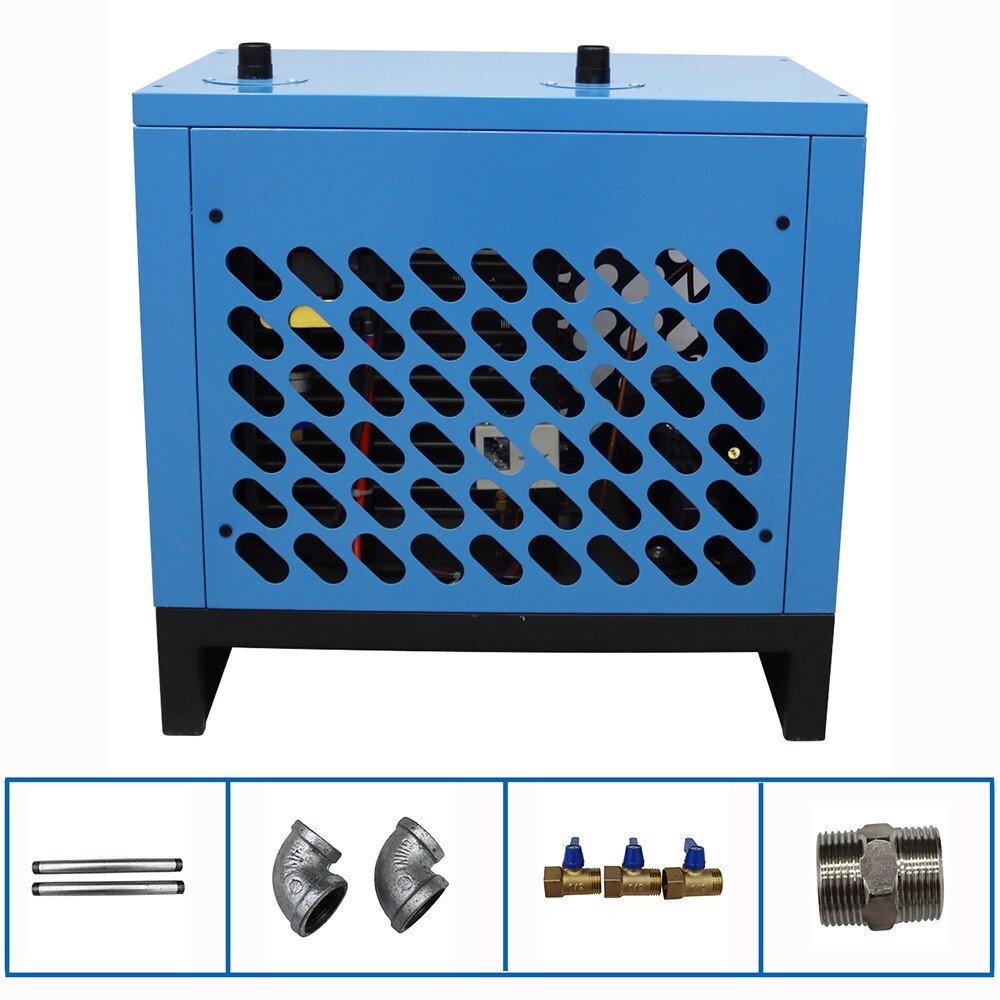 35 cfm Refrigerated Drying Equipment Compressed Air Dryer 1.0m³/min 220V 600W