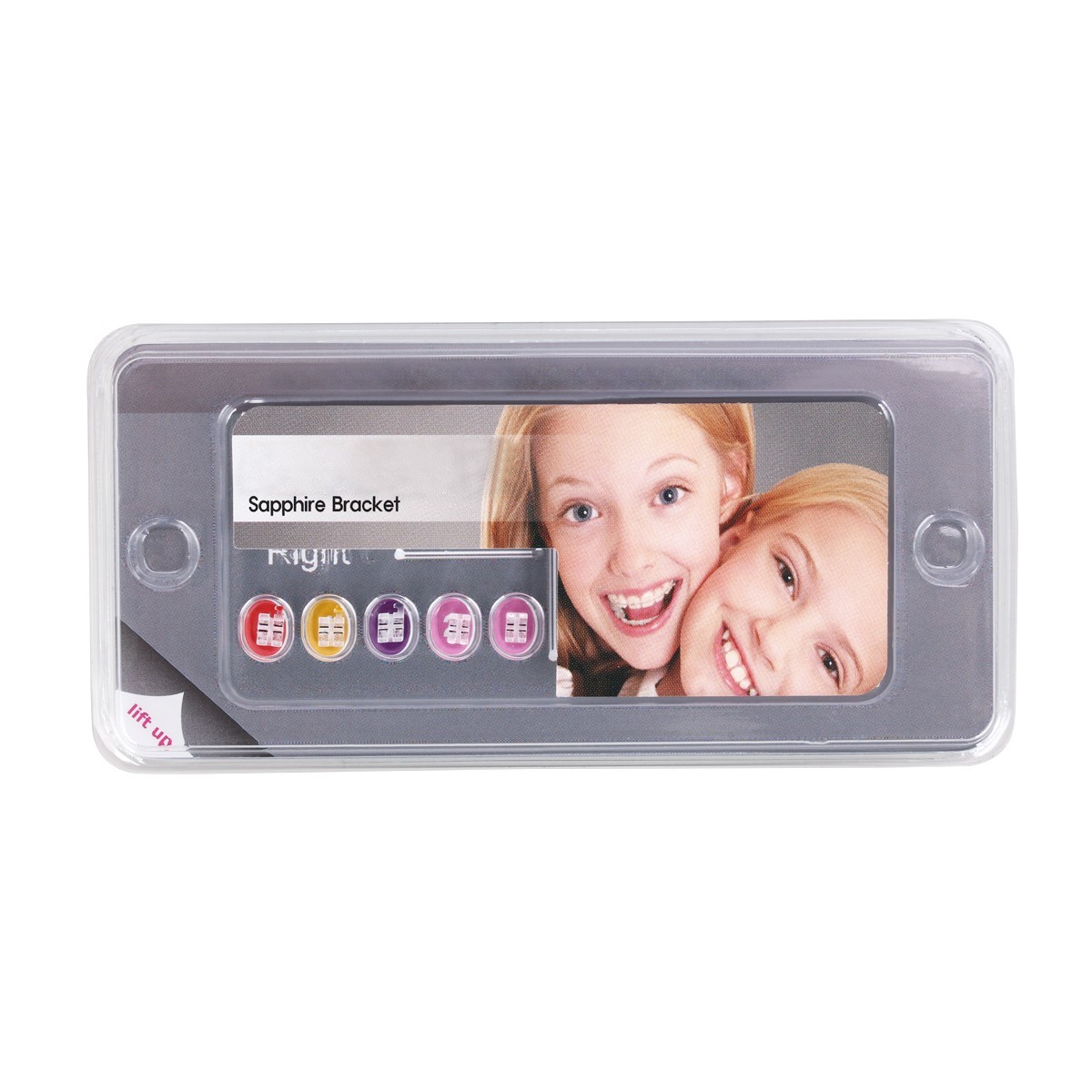 Dental Ortho Clear Bracket Monocrystalline Sapphire /Ceramic Braces Roth MBT 022