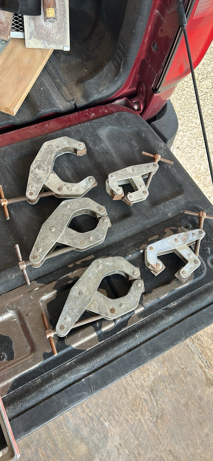 vintage Kant-Twist cantilever clamps