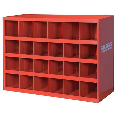 Durham Mfg 356-17-S1156 Prime Cold Rolled Steel Pigeonhole Bin Unit, 12 In D X