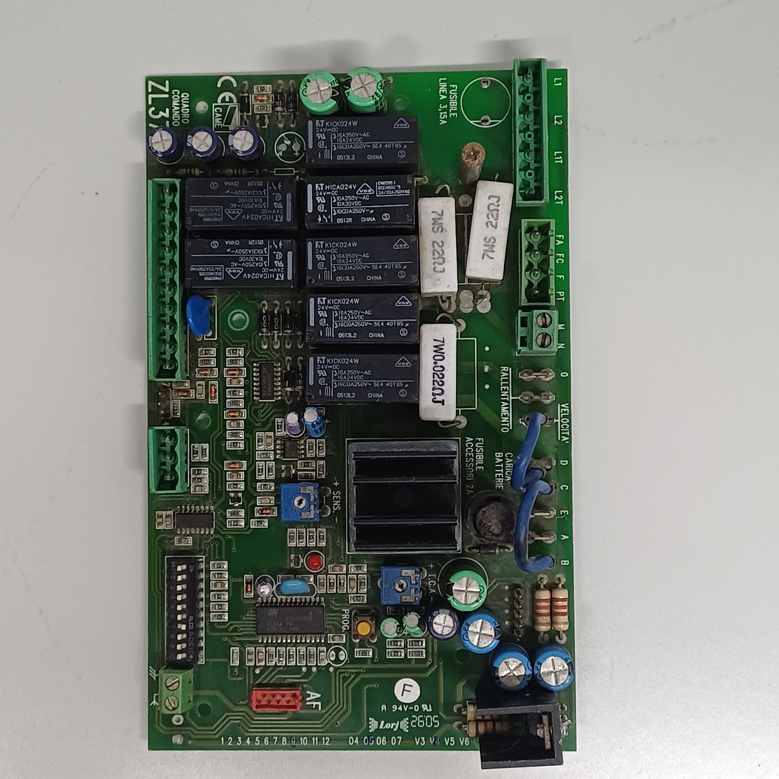 CAME Quadro Comando ZL37 Gate Control Panel | Electric Gate Controller