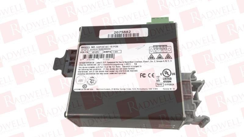RED LION CONTROLS 105FXE-SC-15-POE / 105FXESC15POE (NEW NO BOX)