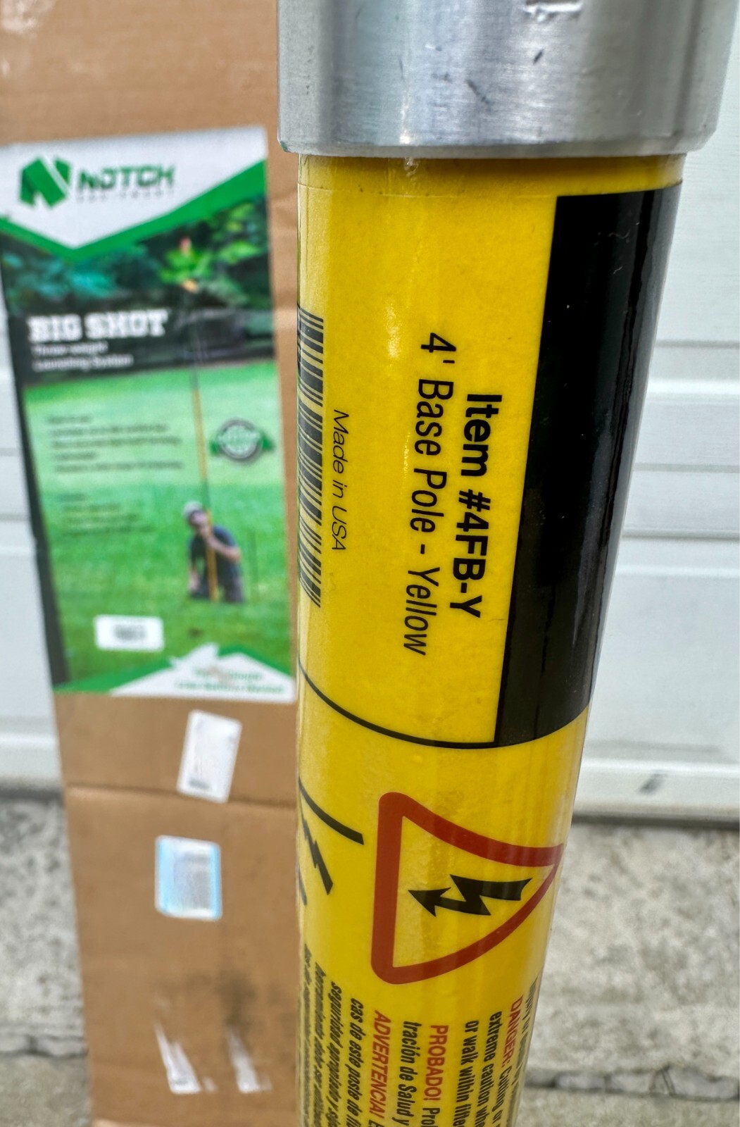 Notch Big Shot Standard Kit with Two 4 ft. Poles Arborist Launching System READ