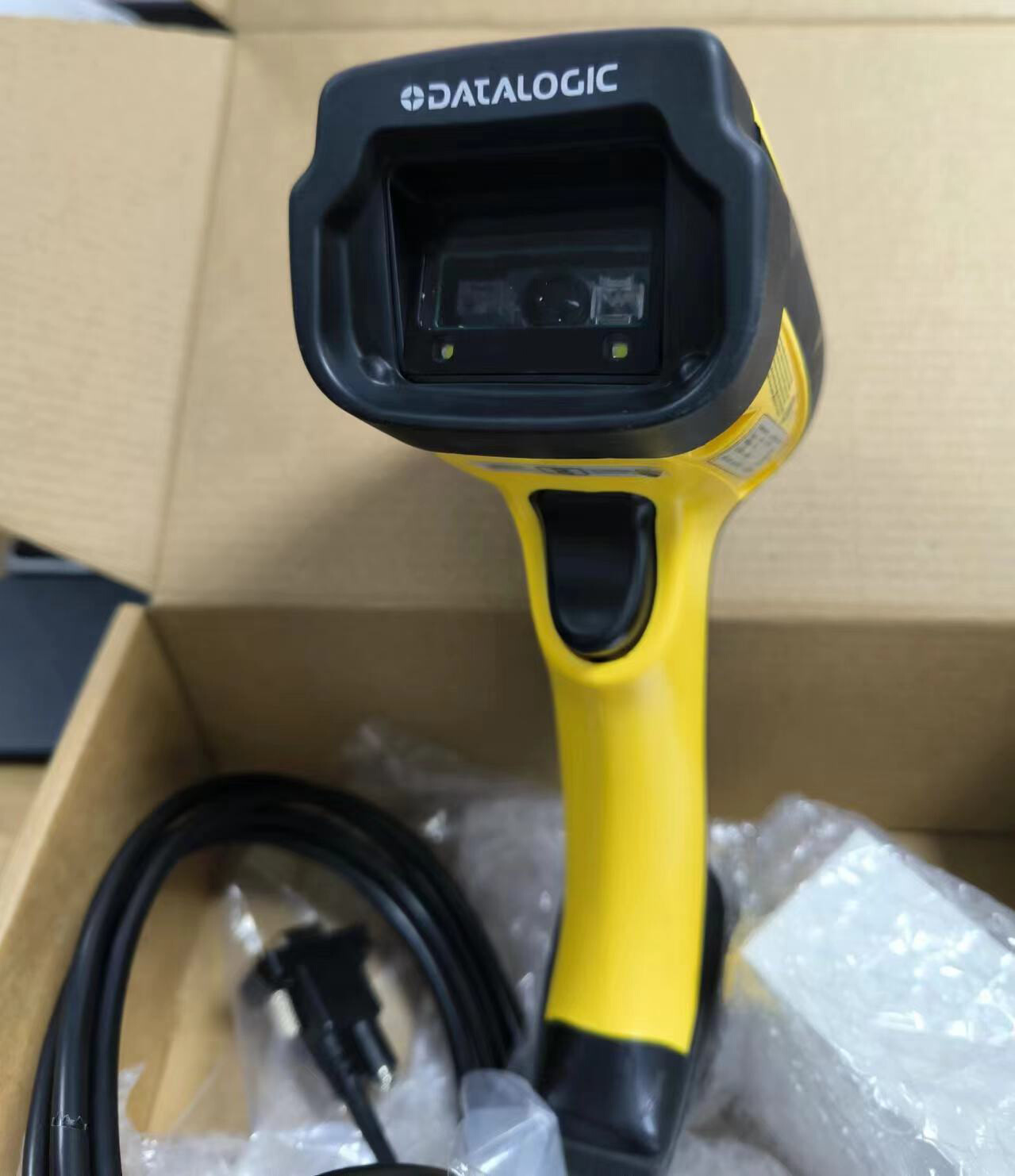 Datalogic PowerScan PD9530 Barcode Scanner w/ RS232 Cable + Power Supply Kit