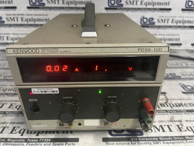 Kenwood PD56-10D Regulated DC Power Supply AC120V 50/60Hz w/Warranty