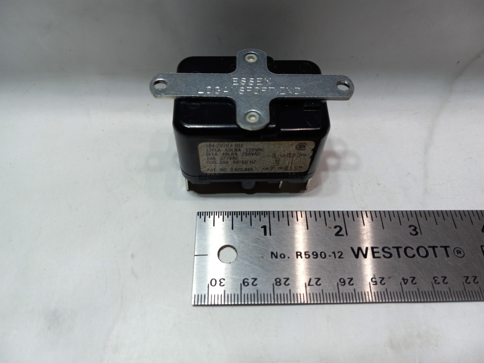 ESSEX 184-20103-301 RELAY 125VAC 250VAC 24 V 5 Pin