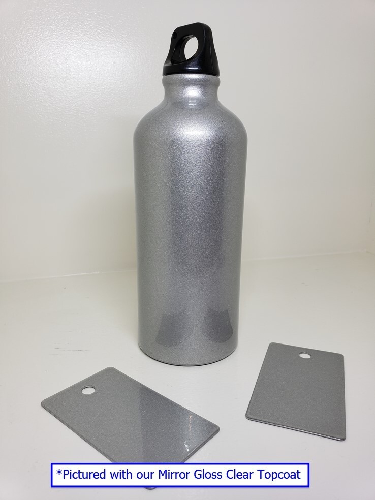 Metallic Silver Sparkle Powder Coating Paint lLB Made in USA
