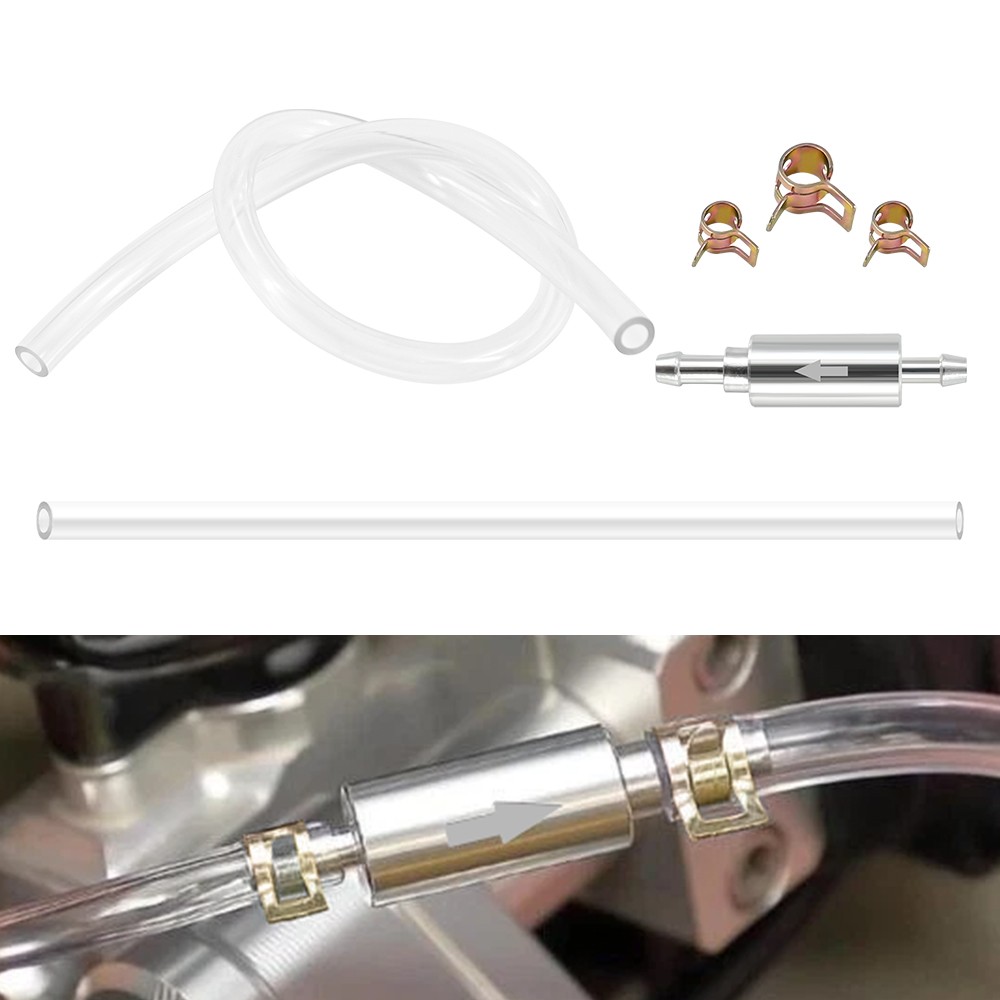 Motorcycle Car Brake Bleeder Hose-One Way Check Valve Tube Bleeding Tool Kit