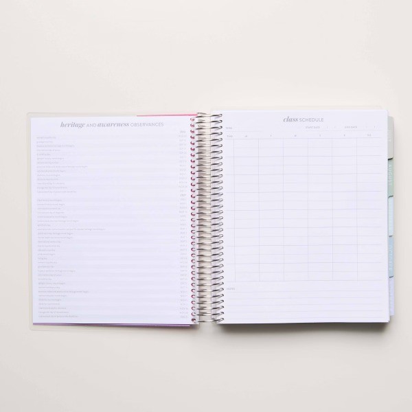 5.875"x8.25" 2026-2027 12 Months Academic Planner Dated Multi-Faceted