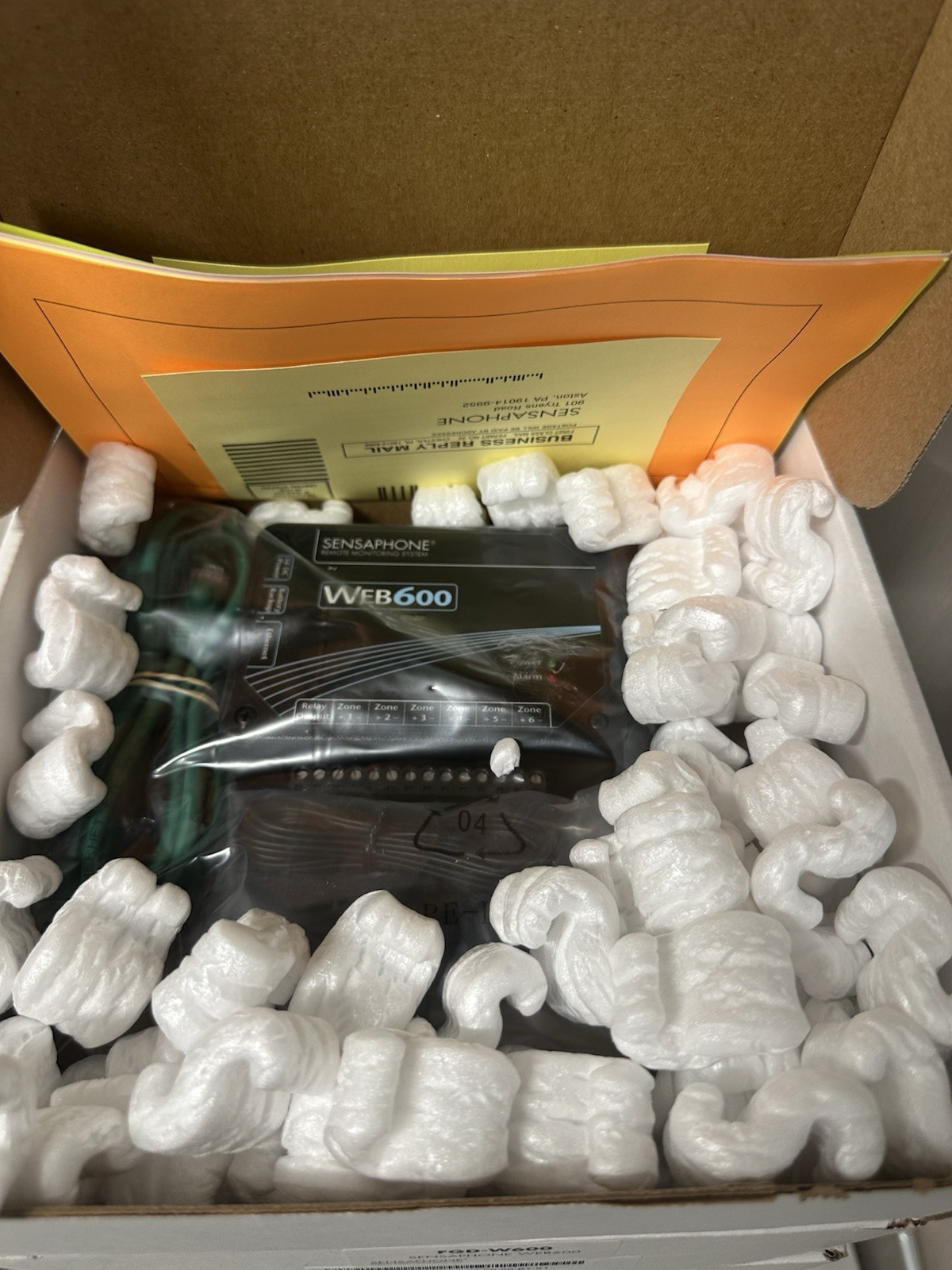 Sensaphone Web600 Web-Based Monitoring System FGD-W600