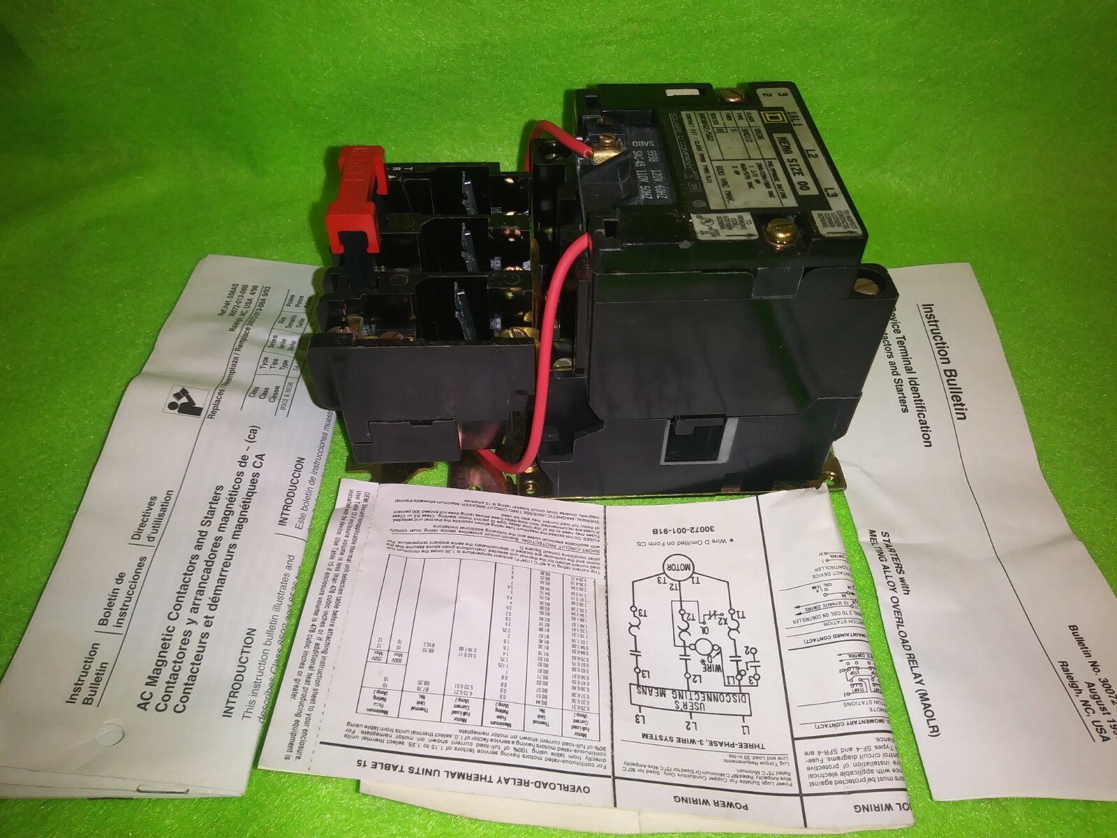 SQUARE D CONTACT KIT NEMA SIZE 00 8536 SA012