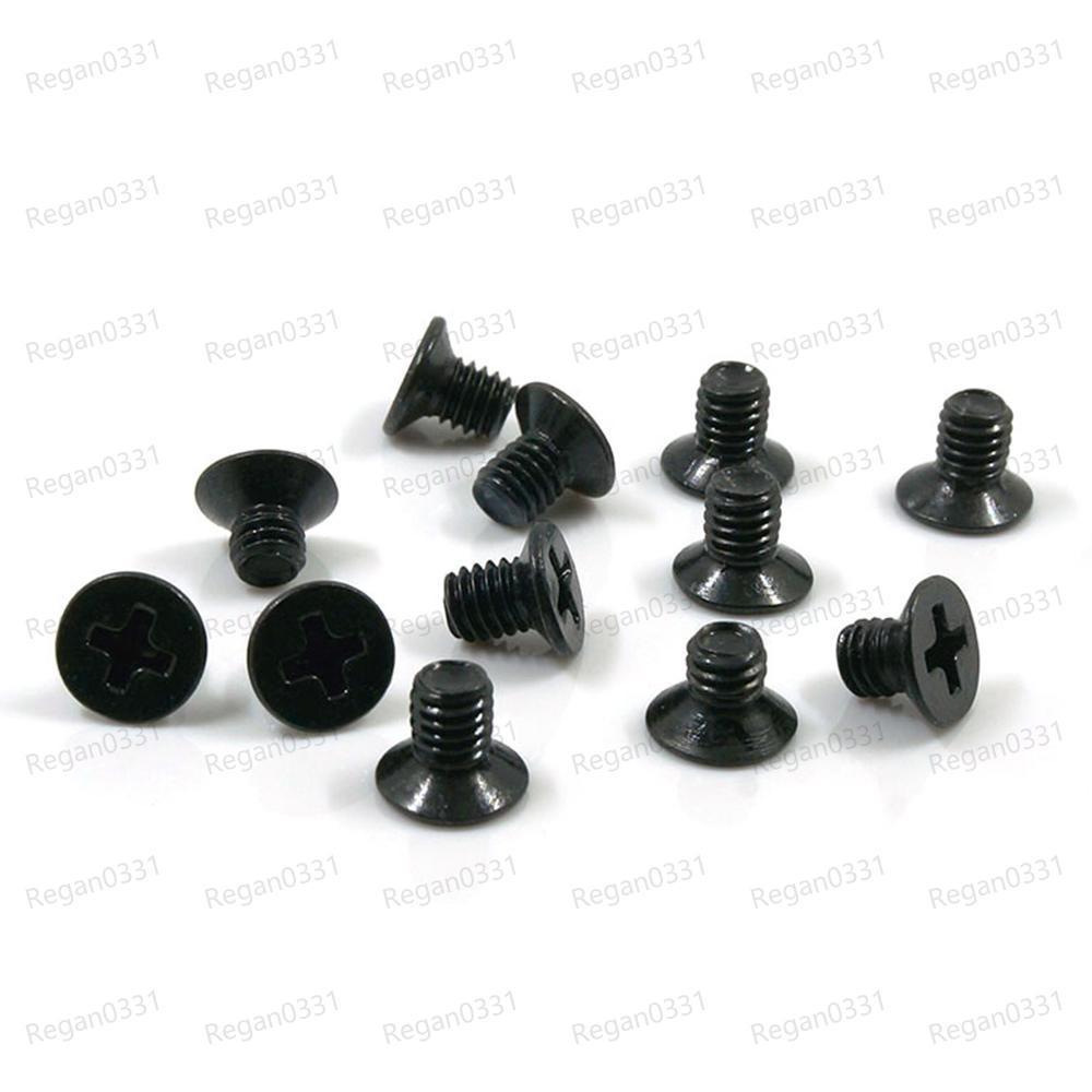 M2/M2.5/M3/M4 Black Oxide Phillips Cross Countersunk Head Machine Screws Bolts