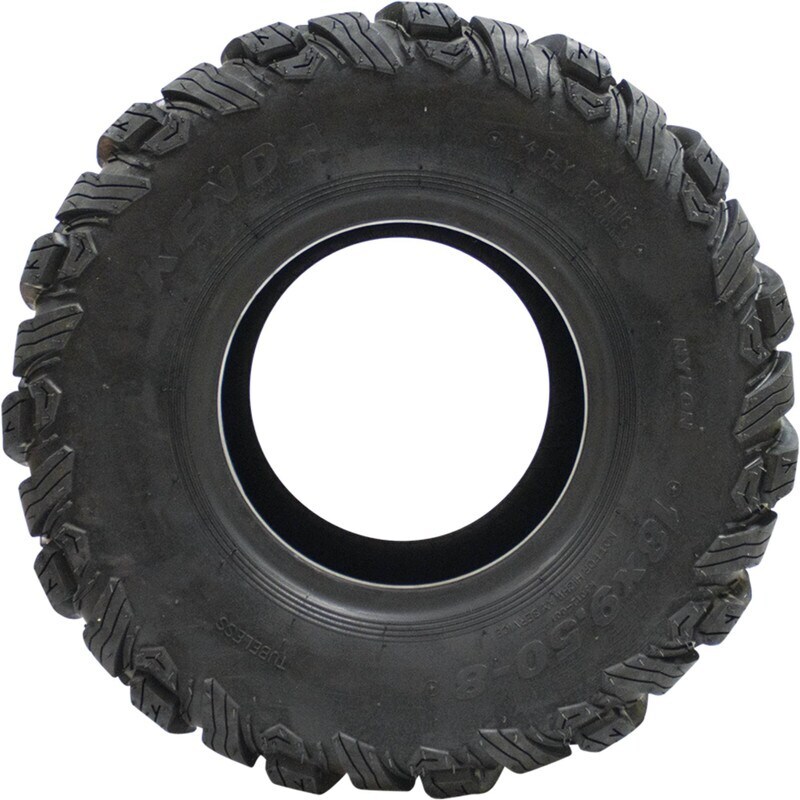 18×9.50-8 Tubeless Tire 4 Ply for Zero Turn Mowers, Turf Applications