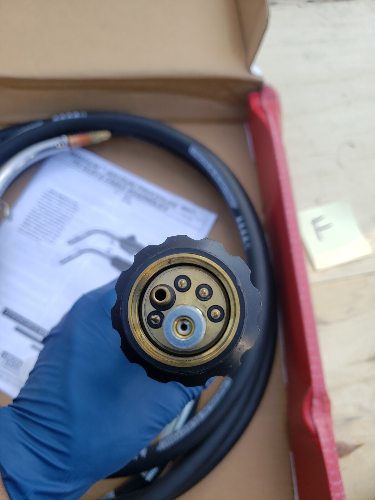 NEW Lincoln Electric MAGNUM 400 DP GUN (DUAL PROCEDURE, FAST-MATE) 15 FT K1723-2