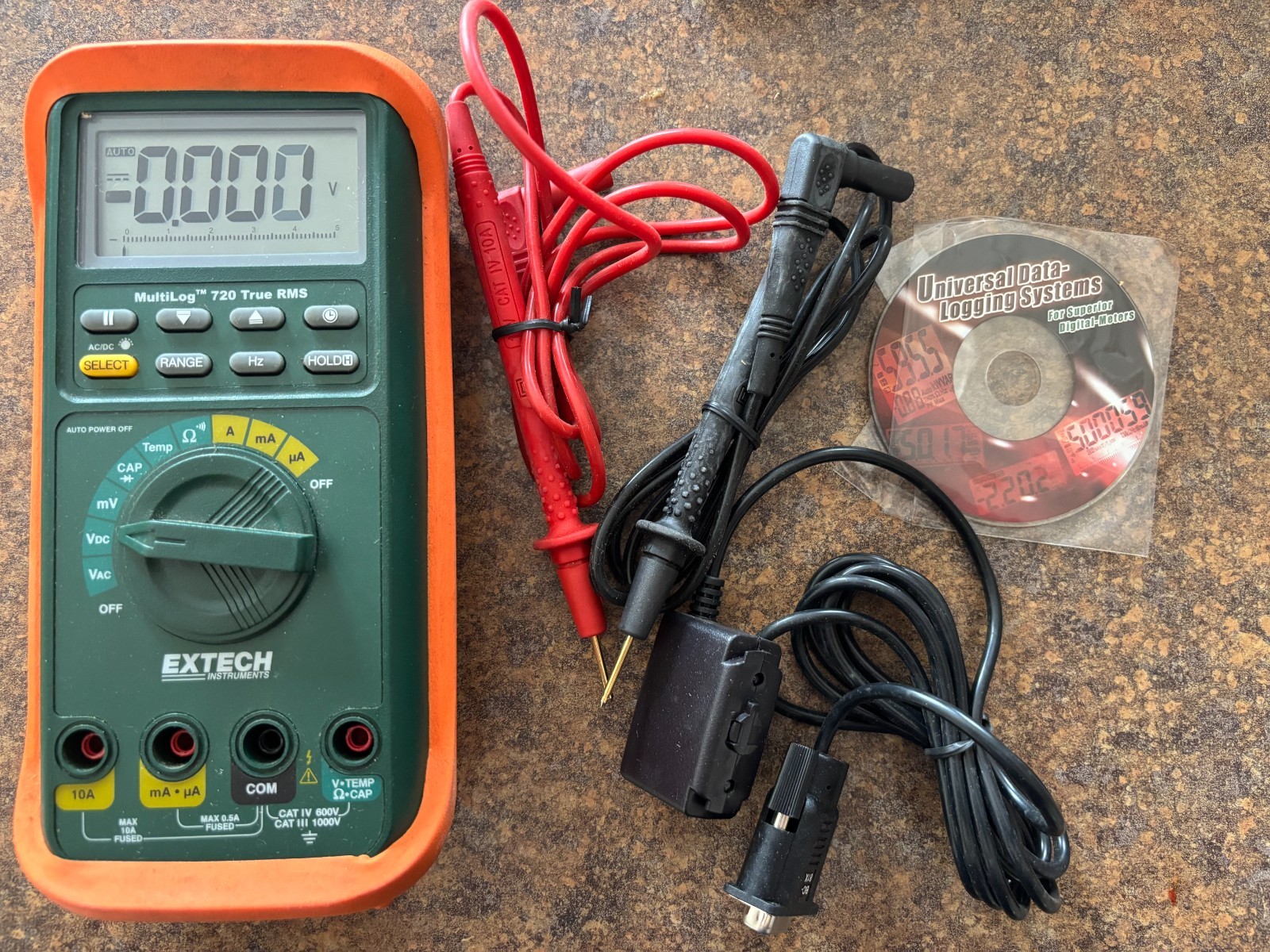 Extech ML720 multimeter in box