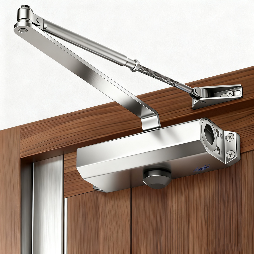 Automatic Door Closer Adjustable Closing Speed Spring Hydraulic 99-143lb