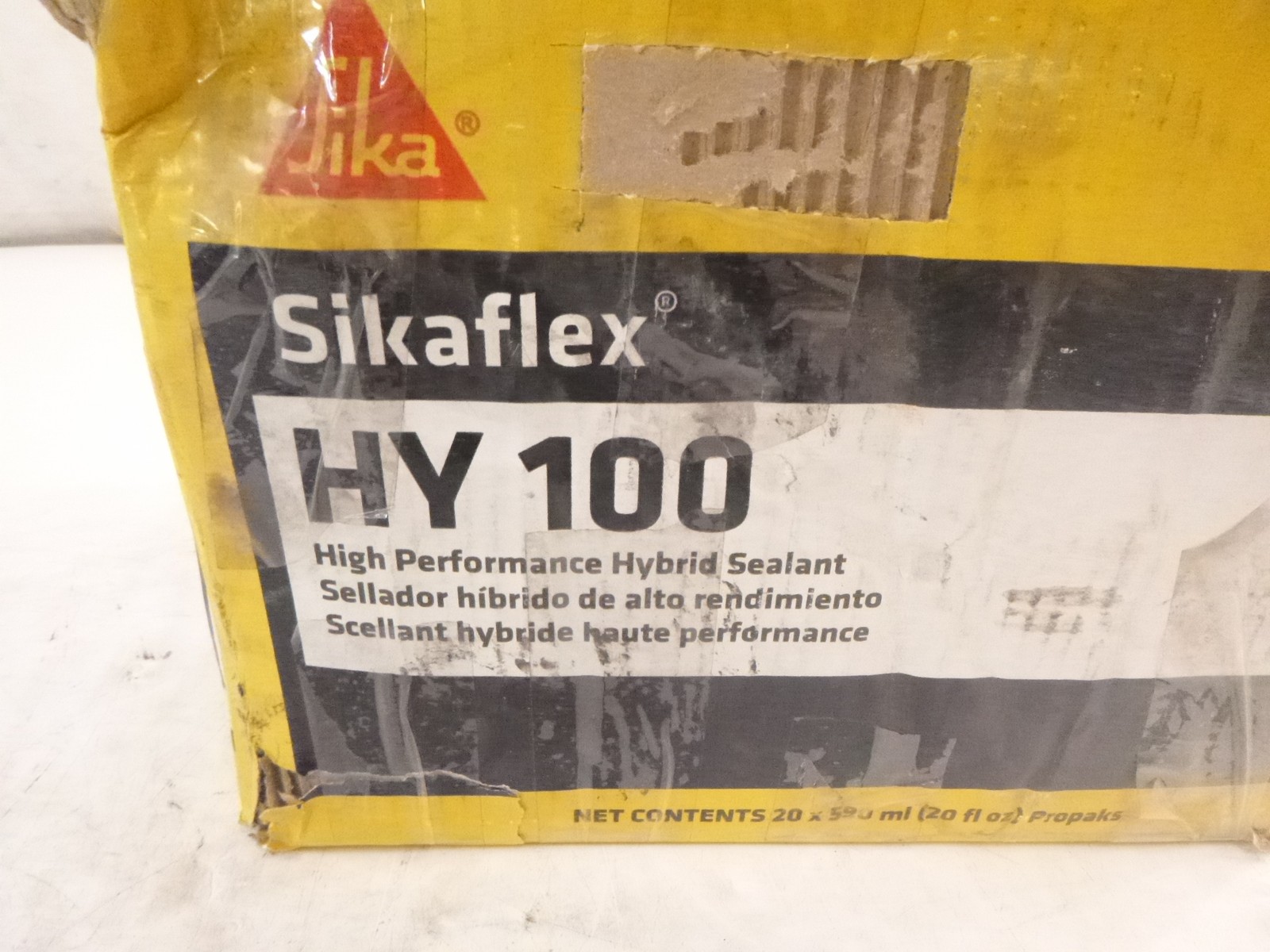 20 Pack Sika Sikaflex HY 100 High Performance Hybrid Sealant 590 ML (20oz) Black