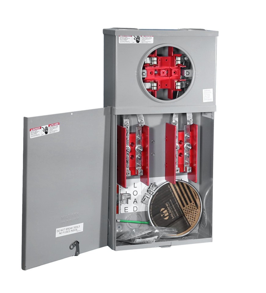 114-TB Milbank Single Phase Ring Type, 100A Meter Service