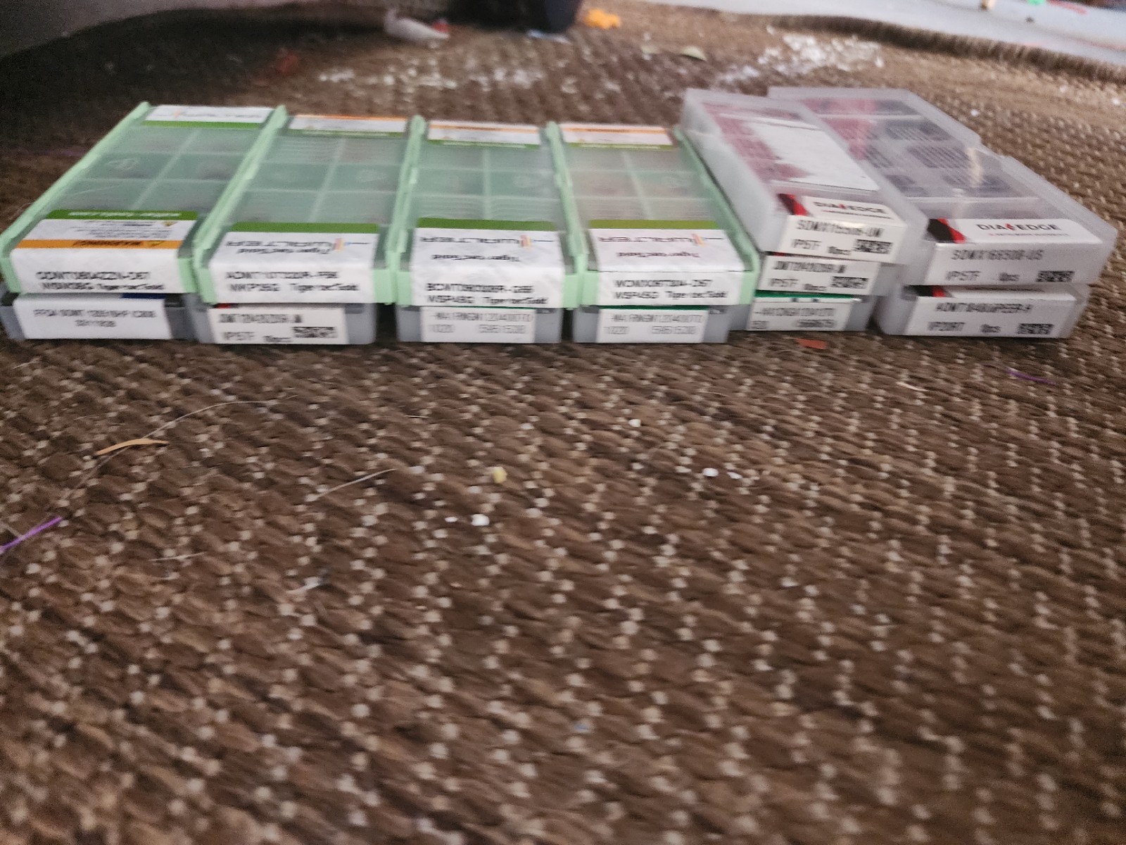Mixed Lot Of carbide Inserts