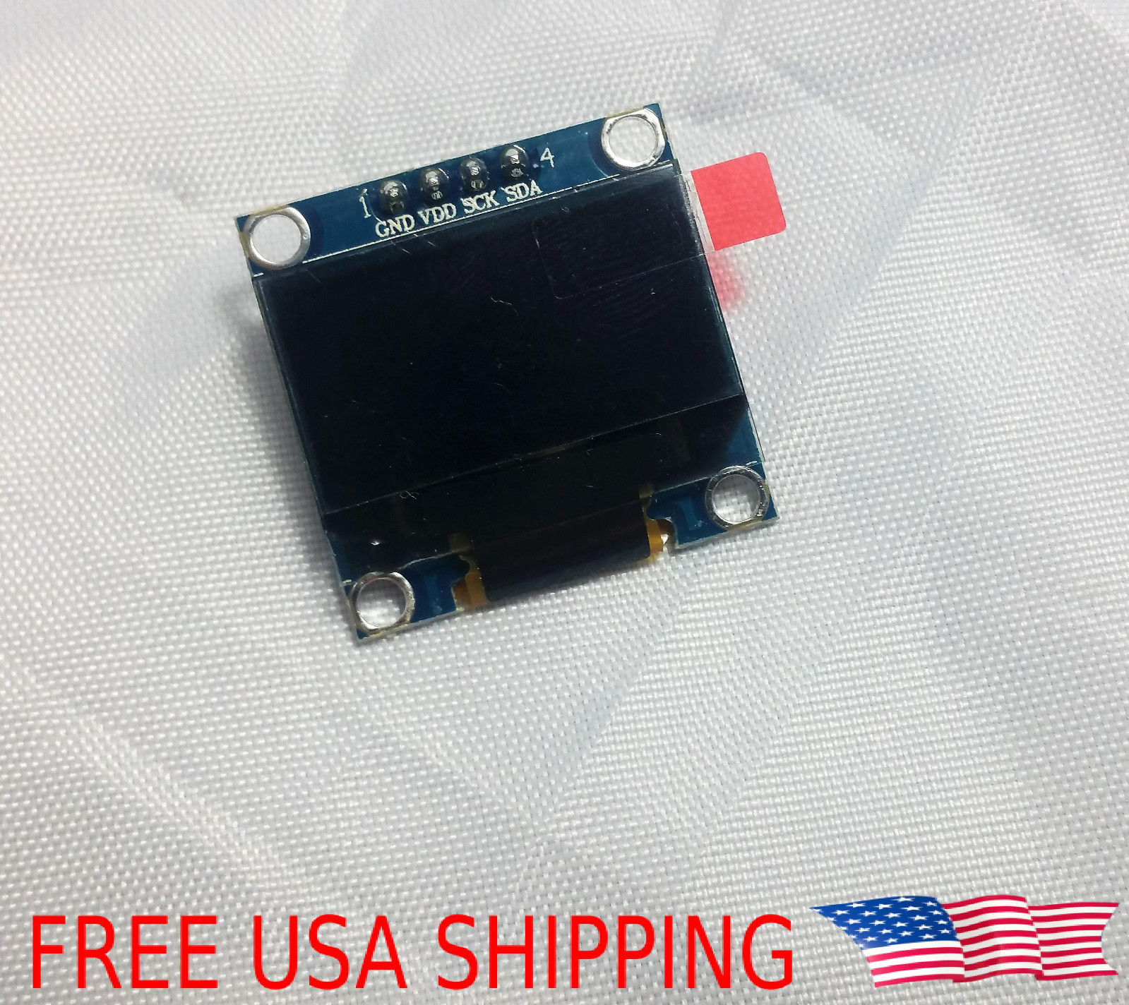 0.96″ OLED LCD Display I2C IIC 128×64 Arduino ESP32 ESP8266 Screen WHITE SSD1306