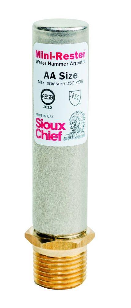 Sioux Chief Mini-Rester 1/2 In. Copper & Plastic Water Hammer Arrestor