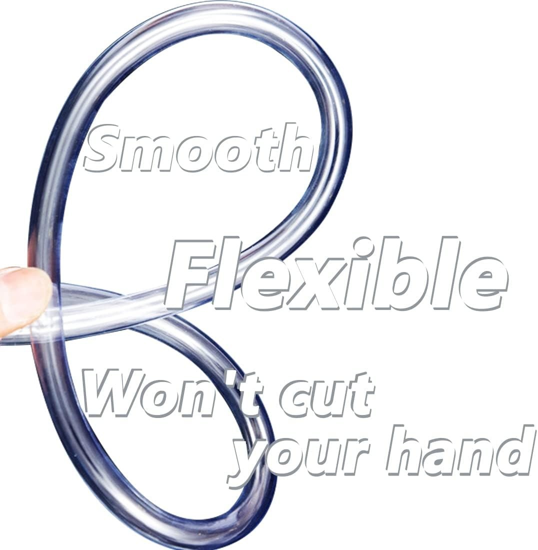 Pneumatic Tubing 1/4” OD 32.8Ft PU Air Hose Pipe Water Transfer