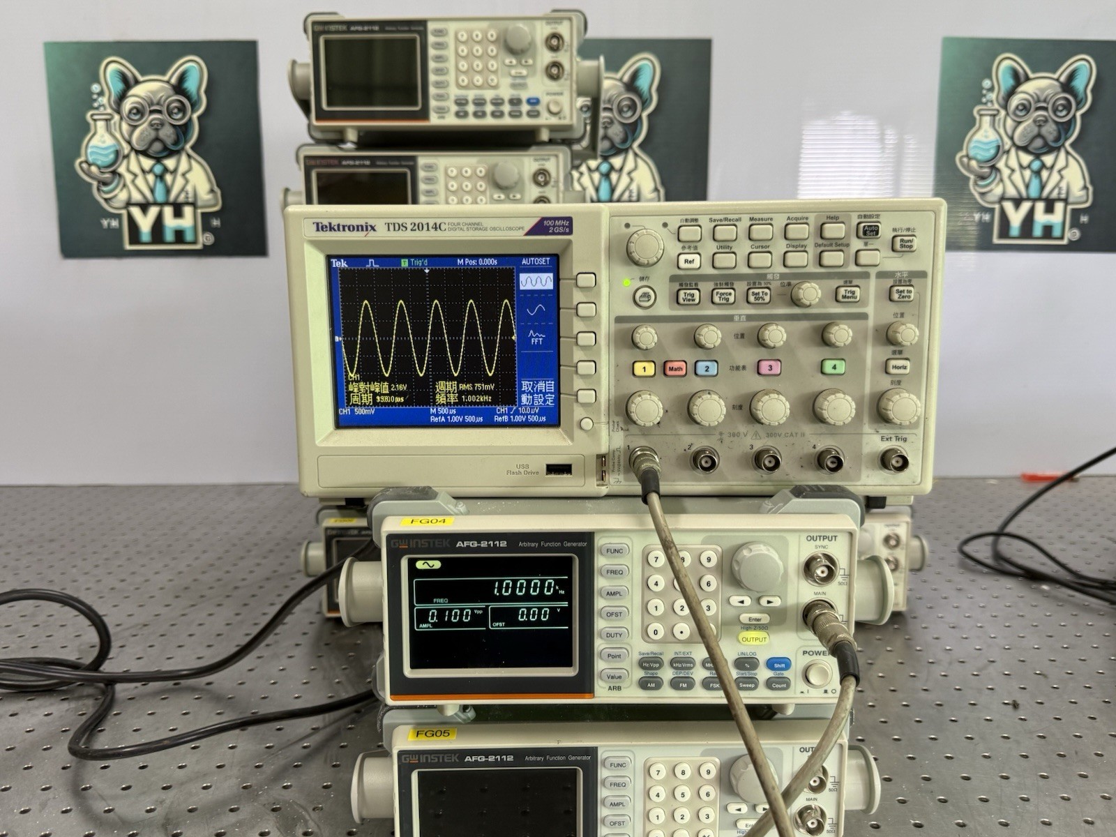 GW Instek AFG-2112 Arbitrary Function Generator Tested Output AS-IS