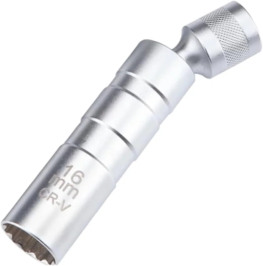 5/8Inch（16mm） Thin Wall Spark Plug Socket,12 Points 3/8″ Drive Spark Plug Soc…